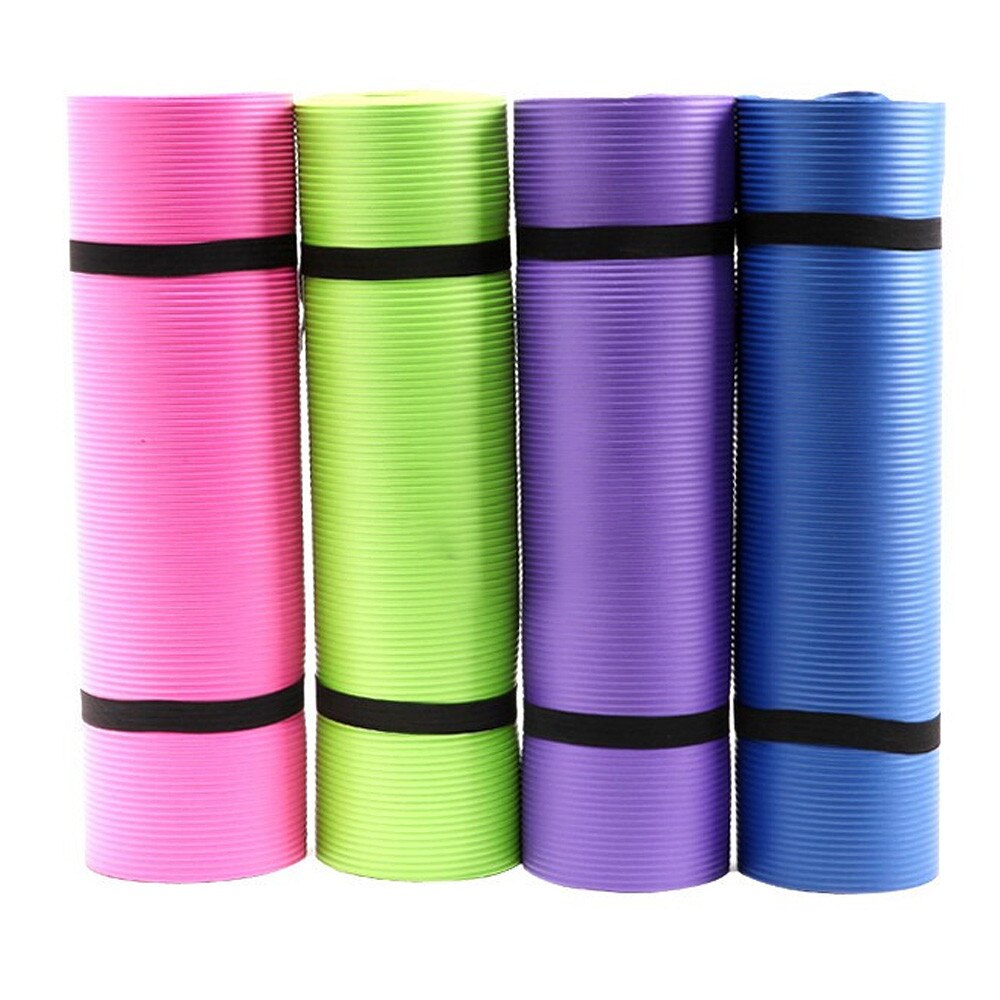 10MM Thick Durable Yoga Mat Non-slip Exercise Fitness Pad Mat Lose Weight breathable  comfortable and soft Dropshipping