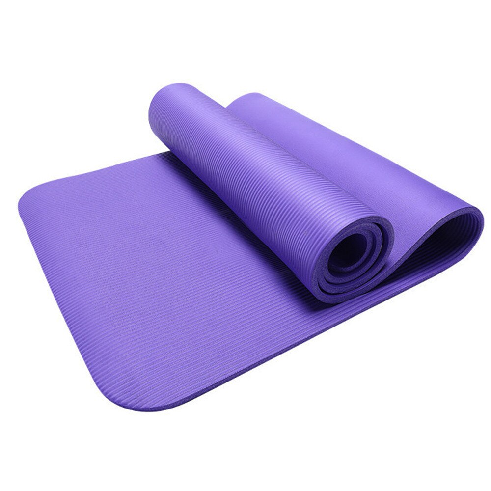 10MM Thick Durable Yoga Mat Non-slip Exercise Fitness Pad Mat Lose Weight breathable  comfortable and soft Dropshipping