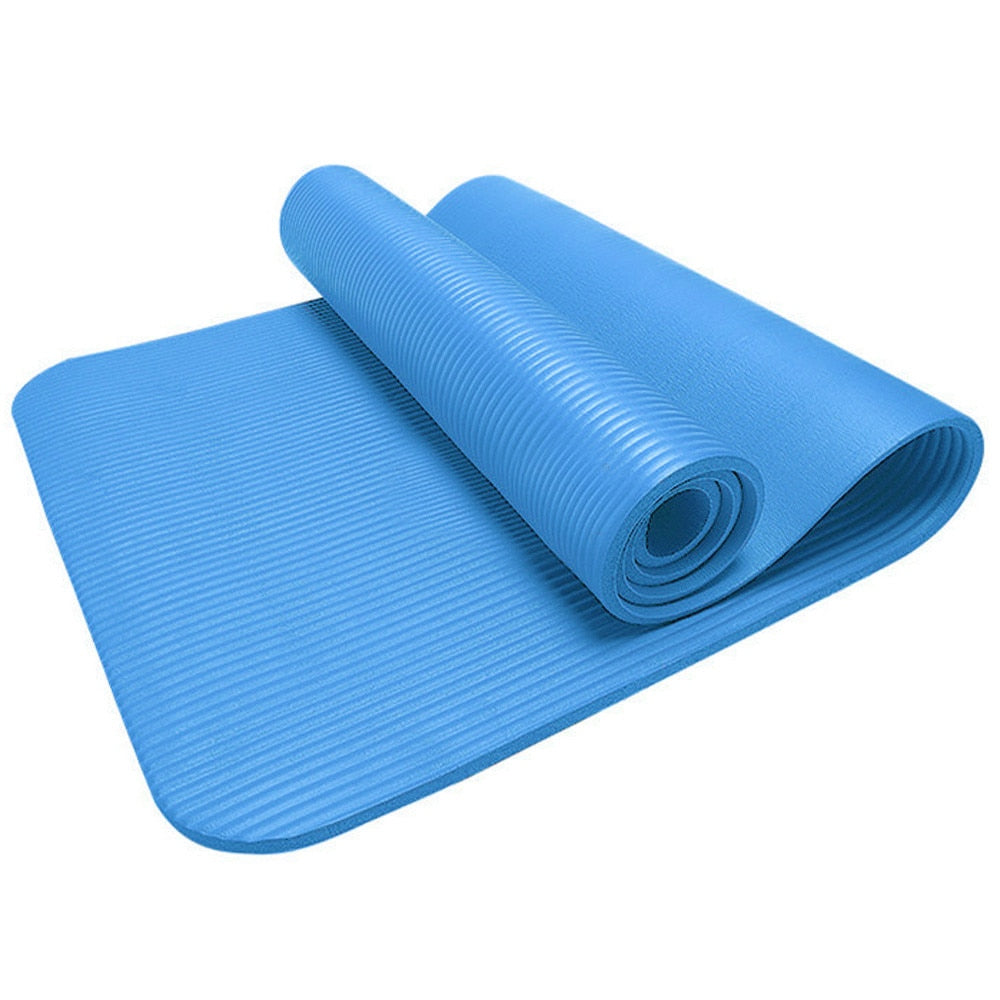 15mm Yoga Mat Exercise Pad Thick Non Slip Folding Gym Fitness Mat Outdoor Indoor Training Gym Exercise Fitness Carpet