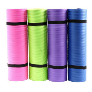 15mm Yoga Mat Exercise Pad Thick Non Slip Folding Gym Fitness Mat Outdoor Indoor Training Gym Exercise Fitness Carpet