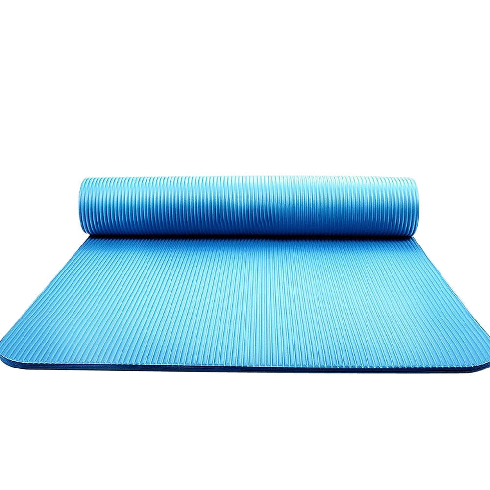 15mm Yoga Mat Exercise Pad Thick Non Slip Folding Gym Fitness Mat Outdoor Indoor Training Gym Exercise Fitness Carpet