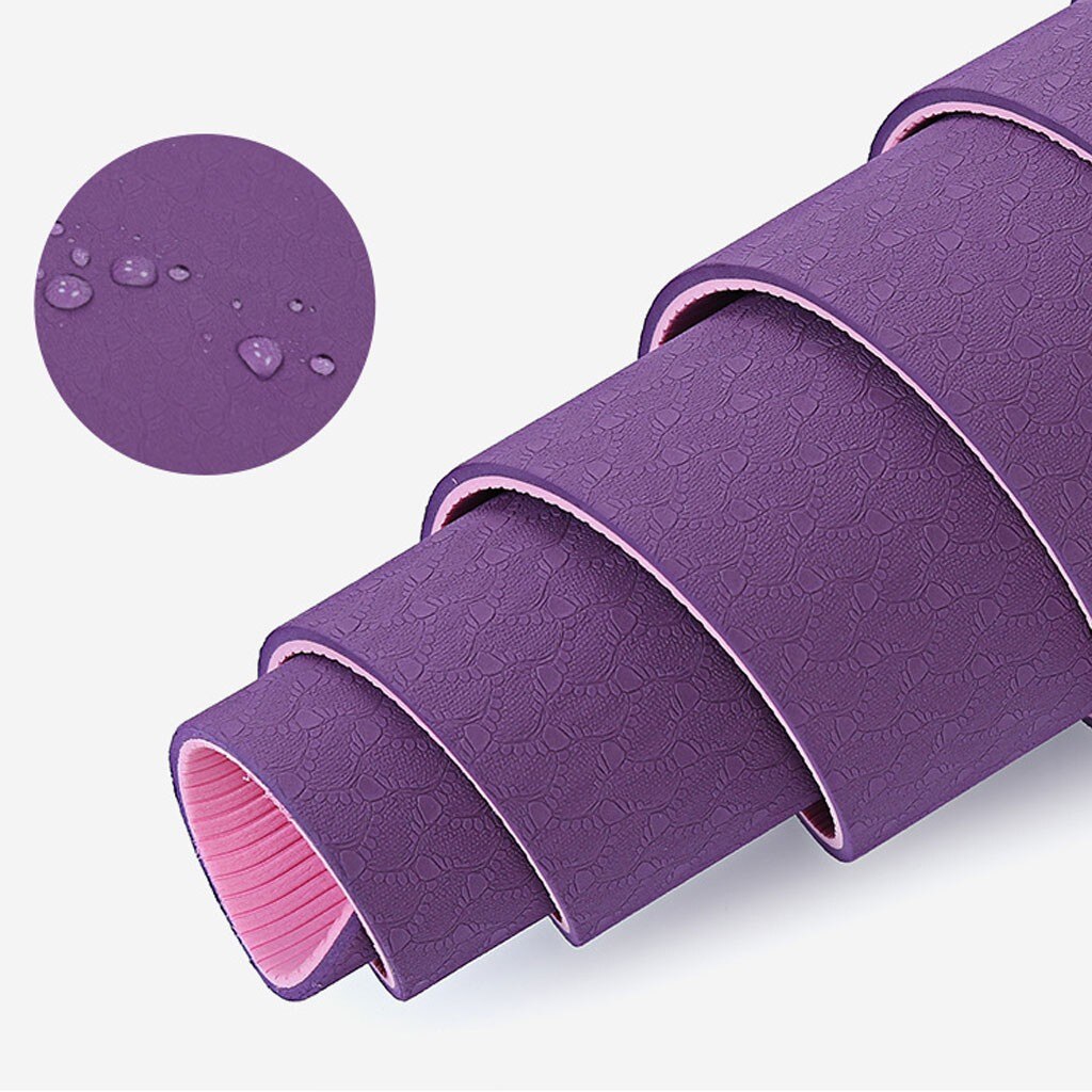 183*61cm Yoga Mats With Carring Bag Thick Hot Yoga Pilates Mats Gymnastics Balance Pads Fitness Mats Non-Slip Dance Pads