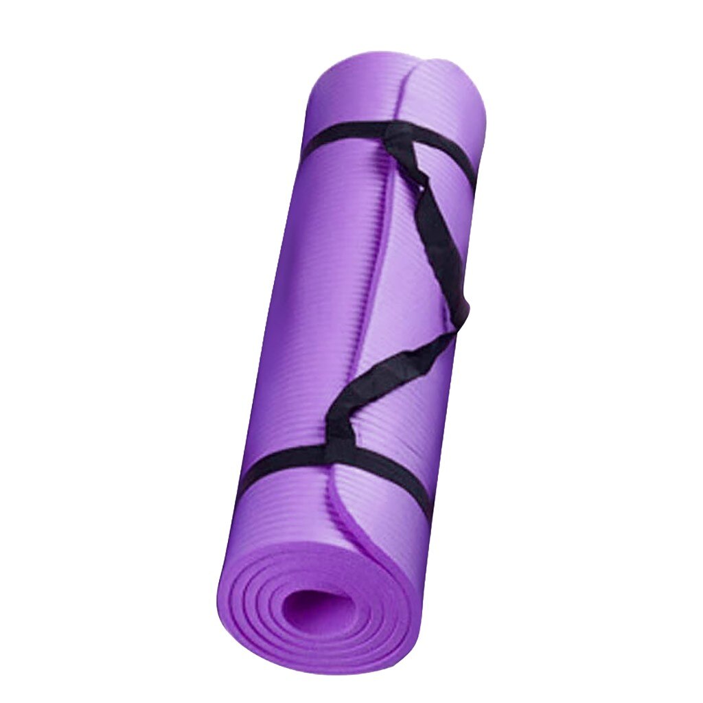 Small 15 Mm Thick And Durable Yoga Mat Anti-skid Sports Fitness Mat Anti-skid Mat To Lose Weight Yoga Fitness Equipment #N