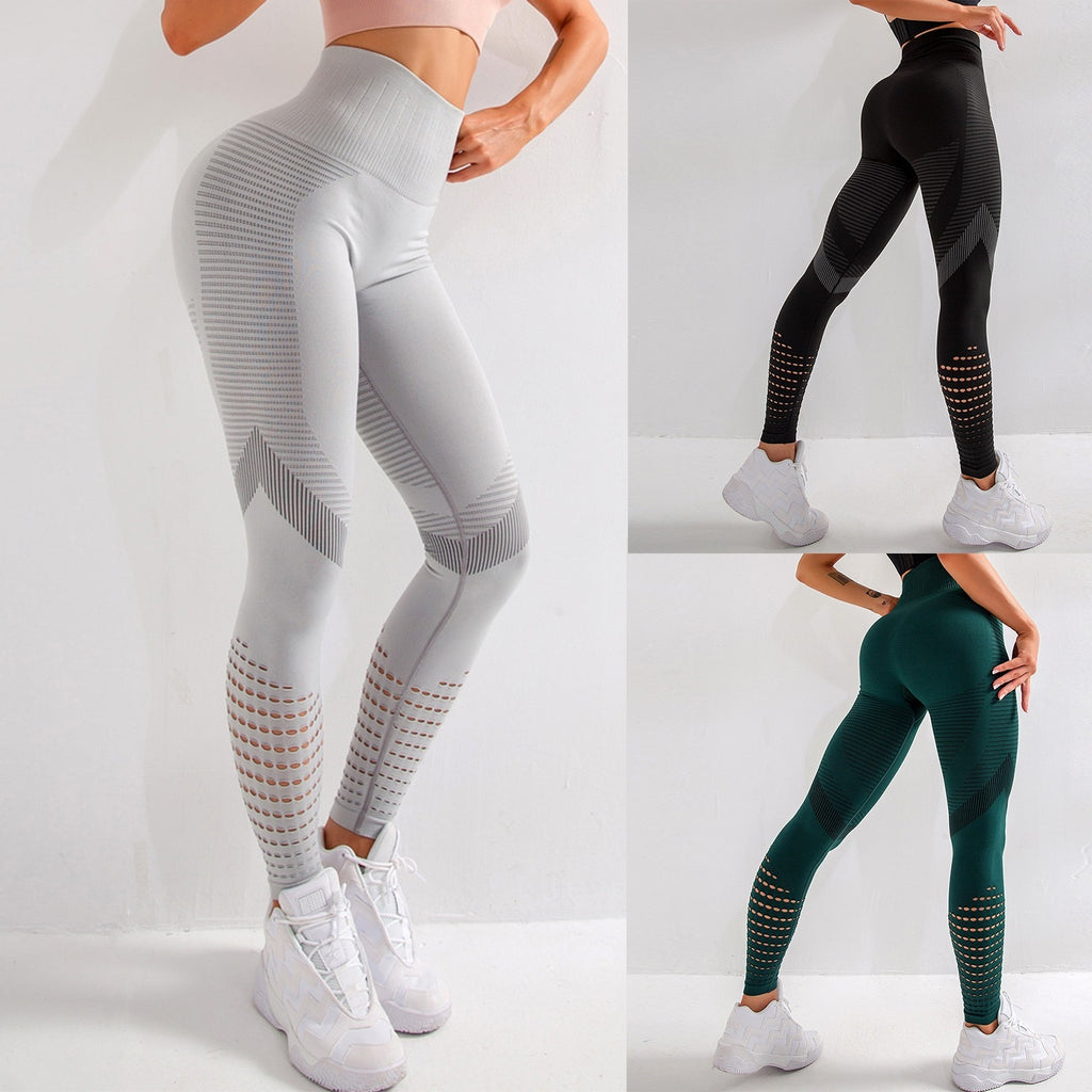 Women Casual Stretchy Tight Push Up Yoga Sport Legging Running Pant Trouser