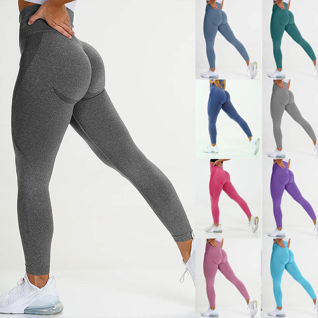 Women Fitness Trousers Yoga Pants Seamless Leggings Butt Lifting Workout Leggings for Women High Waist Yoga Pants