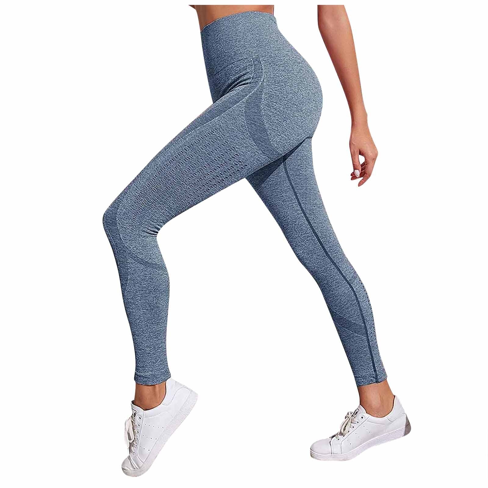 Women Pure Color Breathable Exercise To Bodybuilding Pants Tight Shorts Buttocks High Waist Tight Yoga Pants Trousers