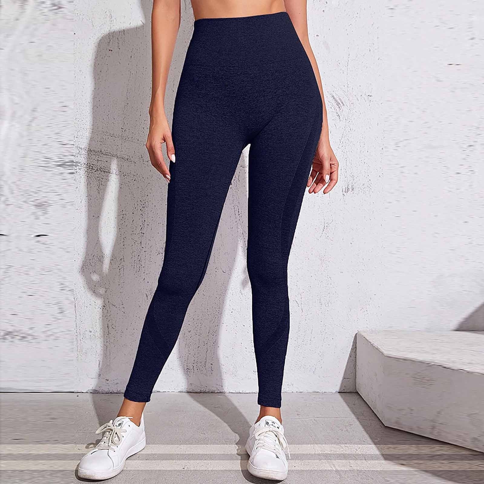 Women Pure Color Breathable Exercise To Bodybuilding Pants Tight Shorts Buttocks High Waist Tight Yoga Pants Trousers